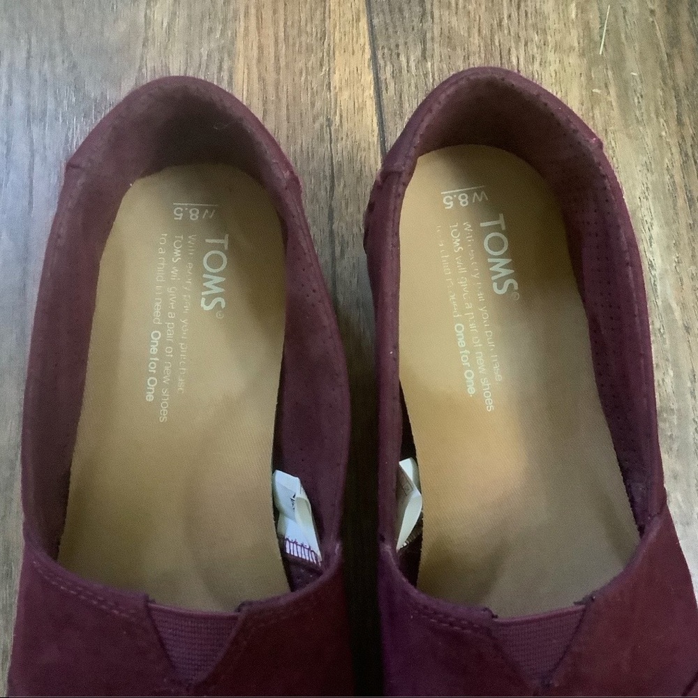 TOMS Alpagata Crepe Shoes Size8.5 - Picture 3 of 6